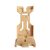 Telefonhalter aus Holz (Eiche)