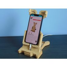 Fa telefontartó, Koponya