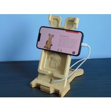 Fa telefontartó, Sas