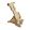 Telefonhalter aus Holz (Eiche)