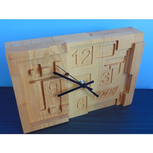 Time Bükkfa óra 