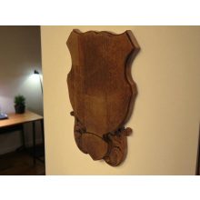 Trófeatartó Őzbak (Tölgy)