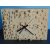Puzzle mintás Bükkfa óra